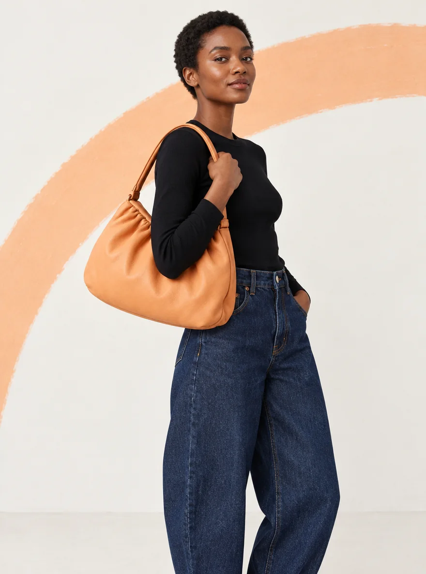 Arc Pouch Bag, worn