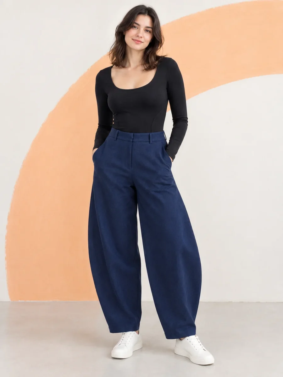 Bracket-seam Bodysuit, worn