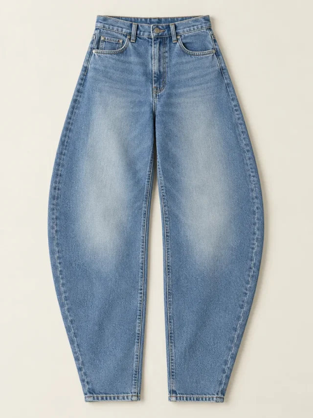 Crescent Jean, flat product photo