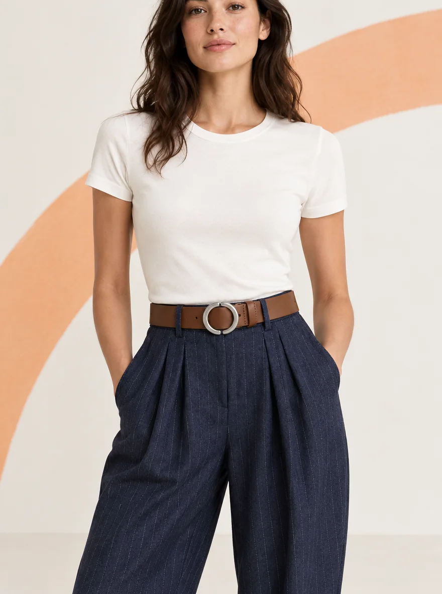 Double-arc Belt, worn