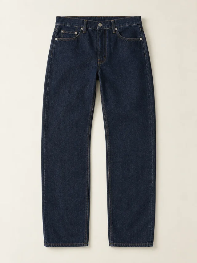 Hairline Arc Jean, flat product photo