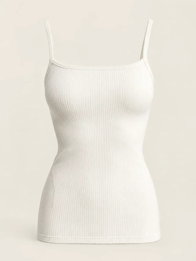 Line Rib Tank, flat product photo