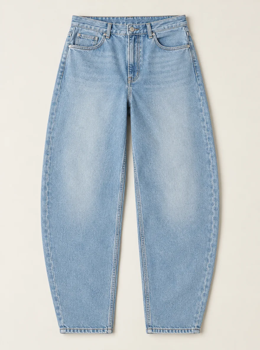 Low Arc Jean, flat product photo
