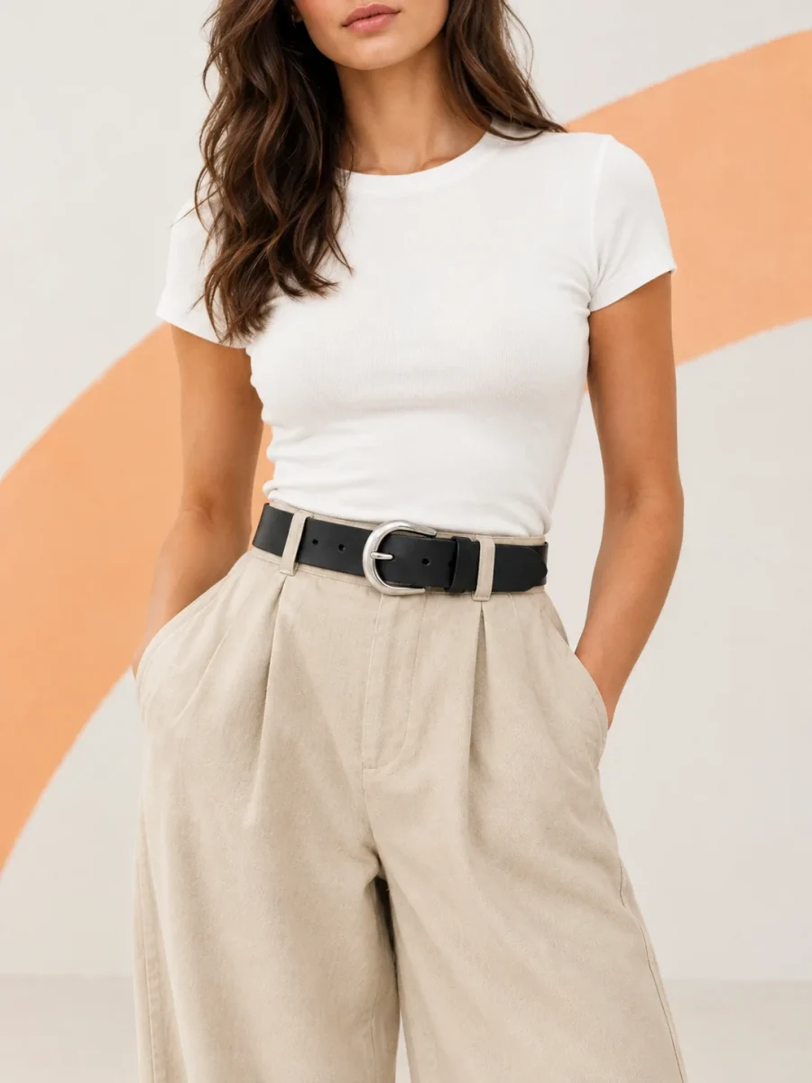 Wide Arc Belt, worn