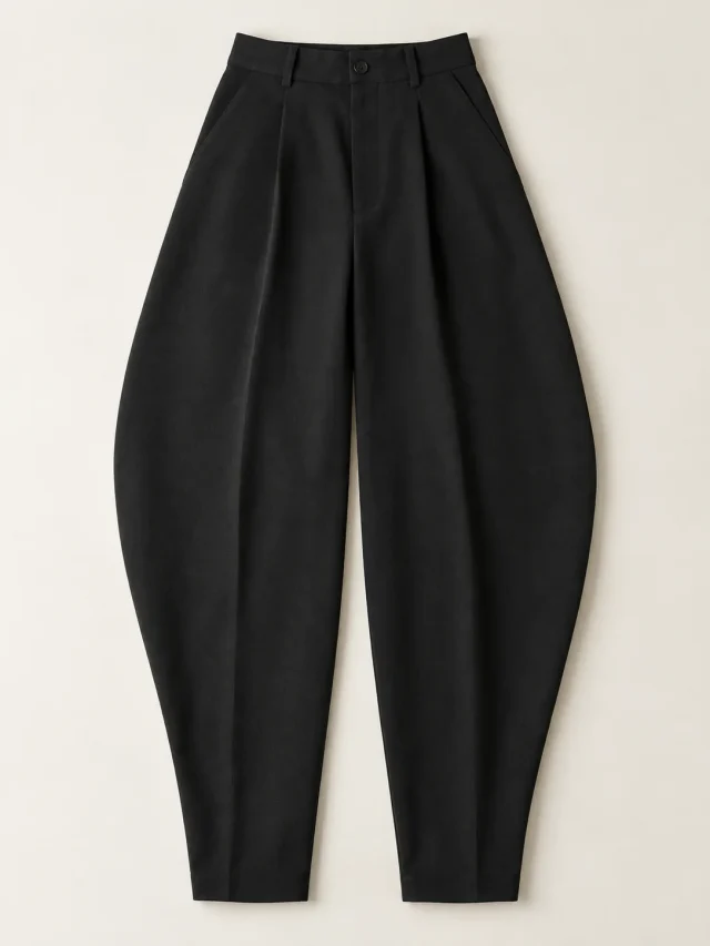 Wide Arc Trouser, flat product photo